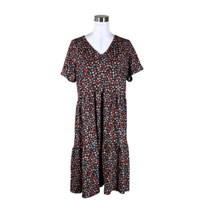 Unisex Riva Clothing - Tricot dress, size 38 - Black (1)