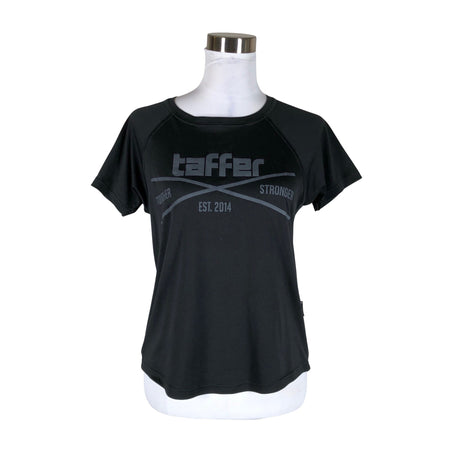 Unisex Taffer - Sports shirt, short sleeve, size 34 - Black ()