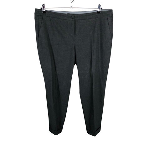 Unisex Gerry Weber - Straight leg trousers, size 46 - Gray ()