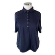 Unisex Daily Sports - Sports shirt, short sleeve, size 44 - Blue ()