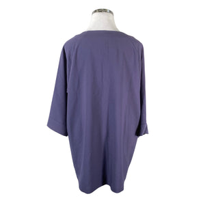 Unisex Bitte Kai Rand - Schiffon tunic, size 44 - Violet (2)