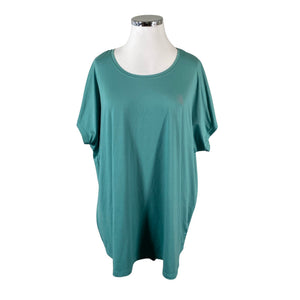 Unisex Zizzi - Sports shirt, short sleeve, size 54 - Green (1)