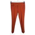Unisex Nife - Straight leg trousers, size 36 - Orange ()