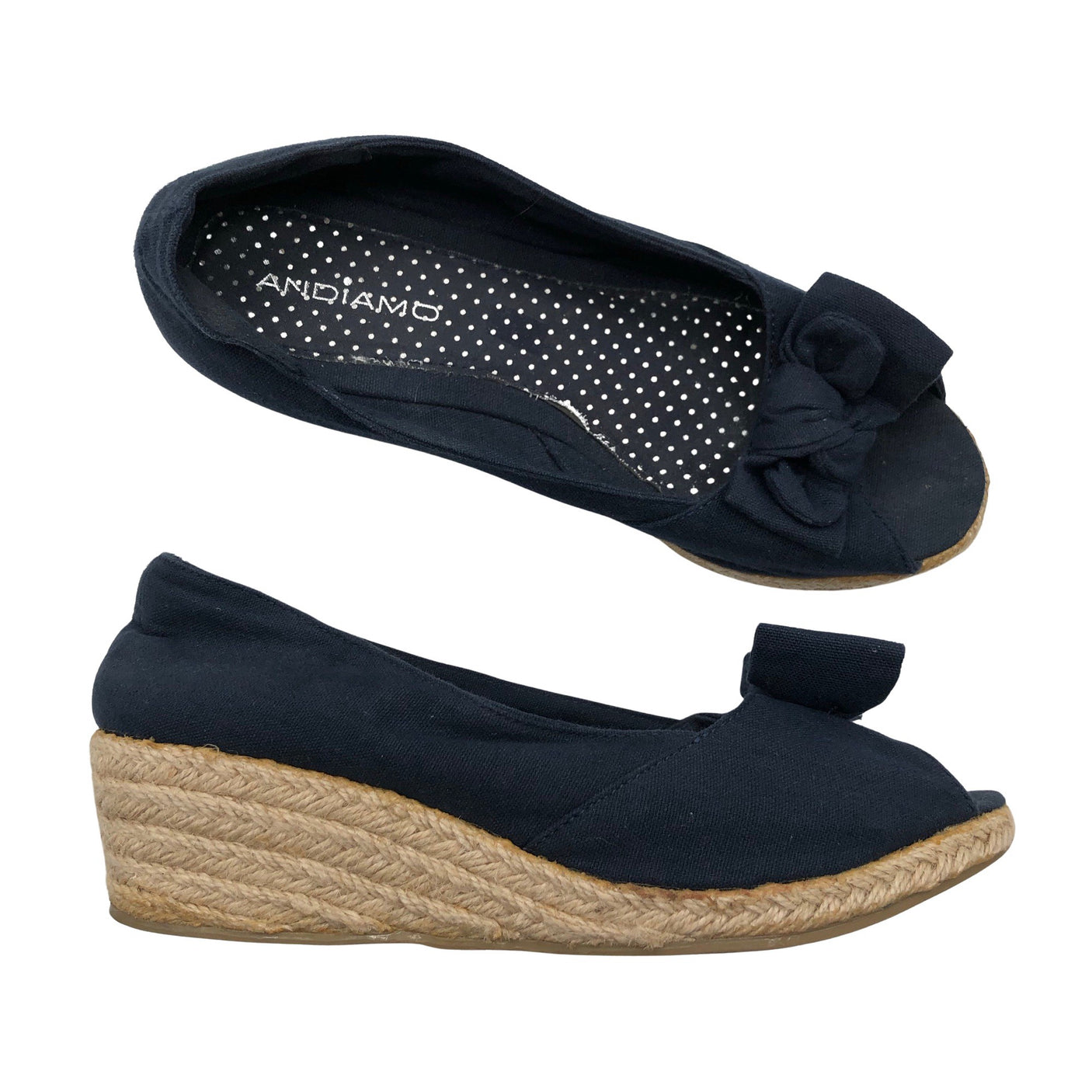 Unisex Andiamo - Wedge sandals, size 37 - Blue (1)