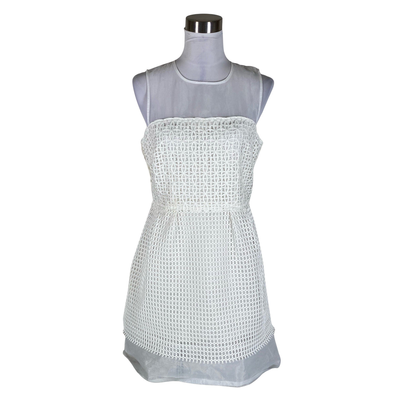 Unisex French Connection - Party dress, size 38 - White (1)