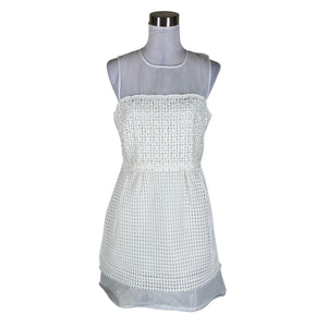 Unisex French Connection - Party dress, size 38 - White (1)