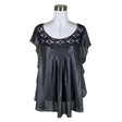 Unisex Munthe plus Simonsen - Party shirt, size 38 - Black ()