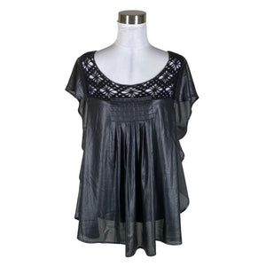 Unisex Munthe plus Simonsen - Party shirt, size 38 - Black (1)