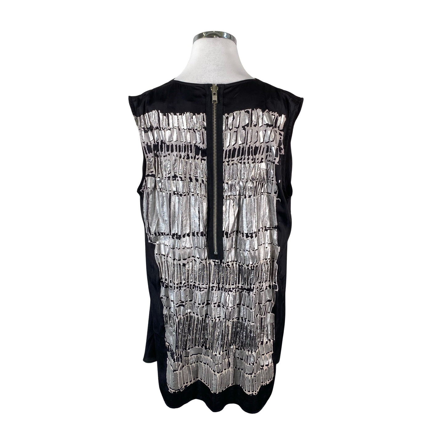 Unisex Munthe plus Simonsen - Schiffon tunic, size 46 - Black (2)