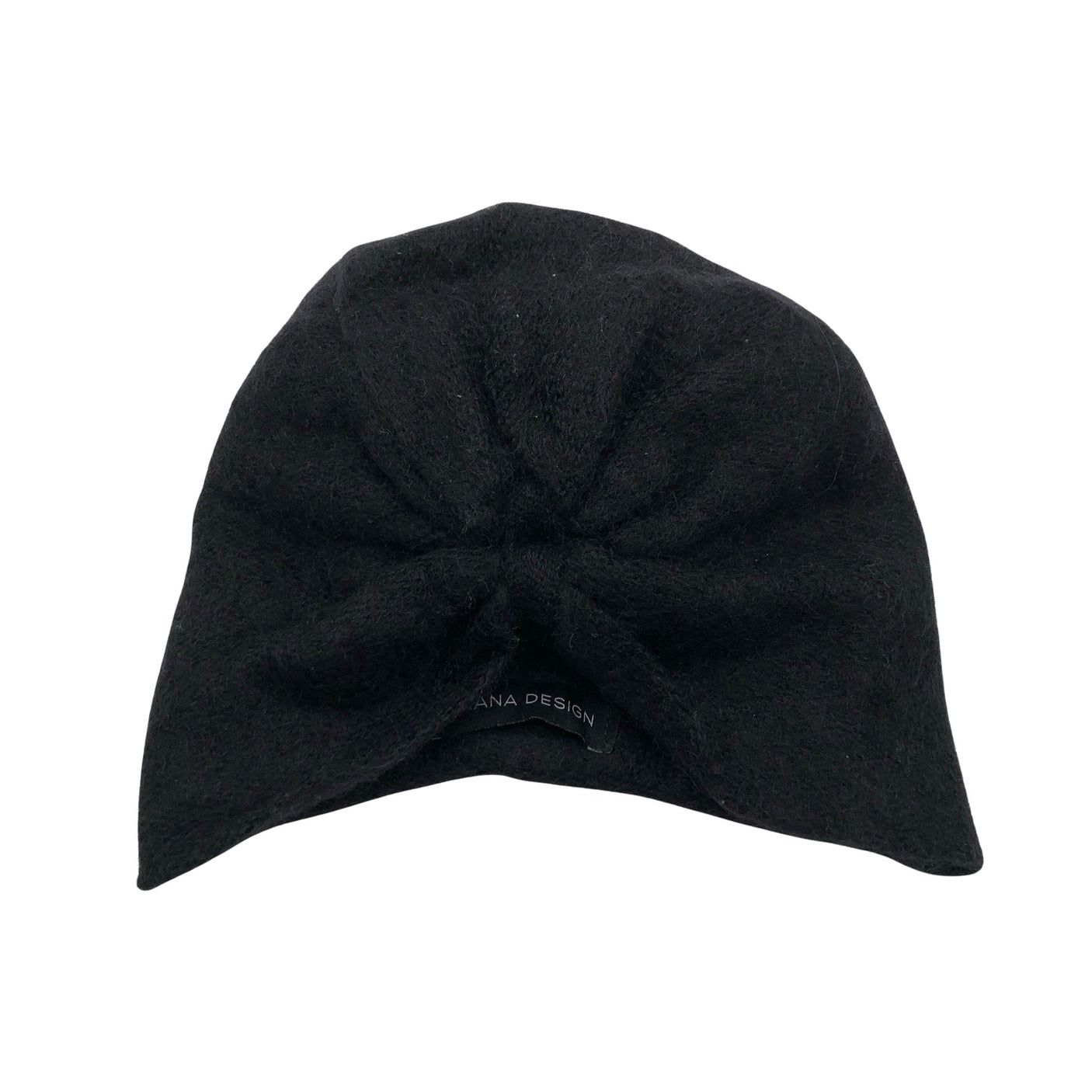 Unisex Uhana Design - Winter beanie, size 56 - 58 cm - Black (1)