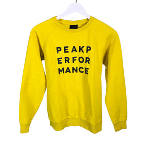 Unisex Peak Performance - Sweatshirt, size 158 - 164 - Yellow (1)