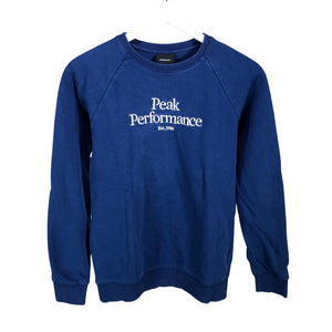 Unisex Peak Performance - Sweatshirt, size 158 - 164 - Blue (1)