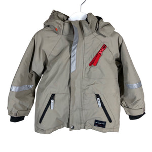 Unisex Polarn O. Pyret - Winter jacket, size 92 - 98 - Beige (1)