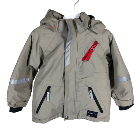Unisex Polarn O. Pyret - Winter jacket, size 92 - 98 - Beige ()