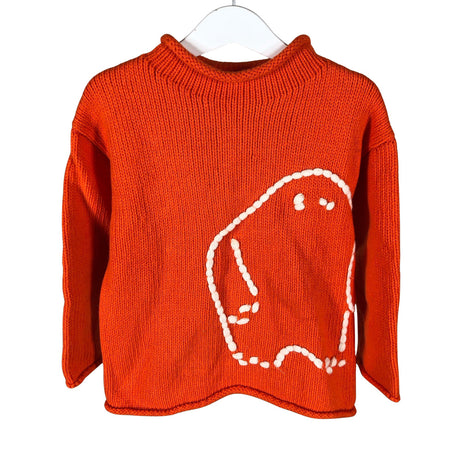 Unisex COS - Sweater, size 110 - 116 - Orange ()