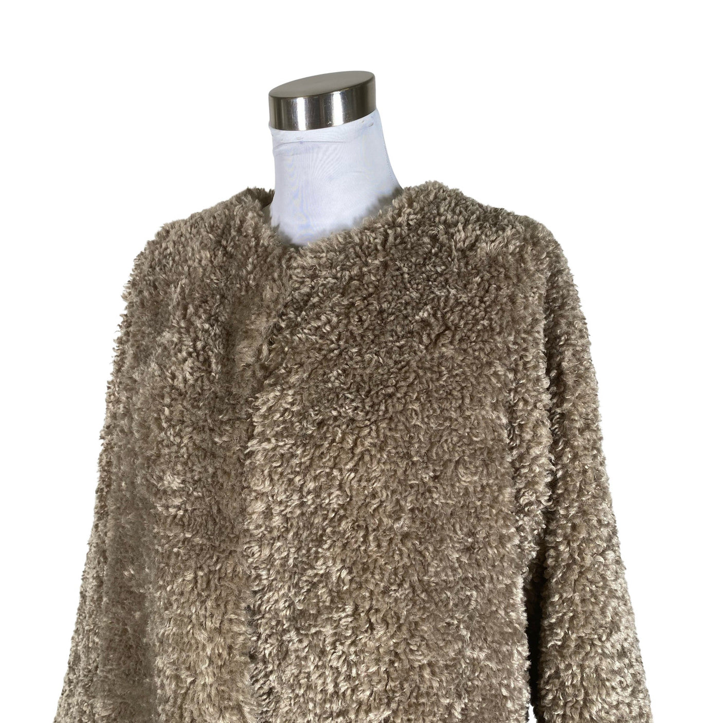 Unisex Gauhar - Faux fur coat, size 38 - Brown (3)