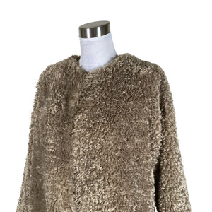 Unisex Gauhar - Faux fur coat, size 38 - Brown (3)