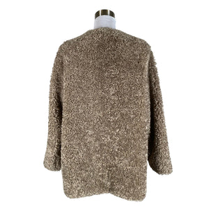 Unisex Gauhar - Faux fur coat, size 38 - Brown (2)