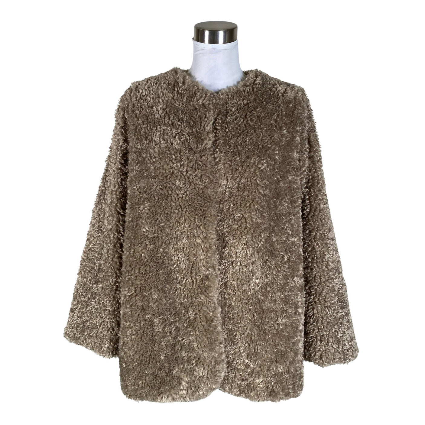Unisex Gauhar - Faux fur coat, size 38 - Brown (1)