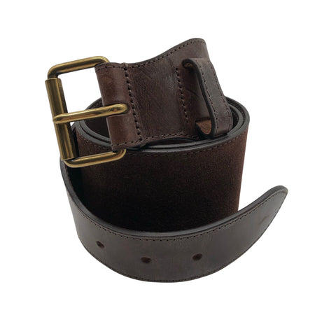Unisex Tiger of Sweden - Leather belt, size No size - Brown ()
