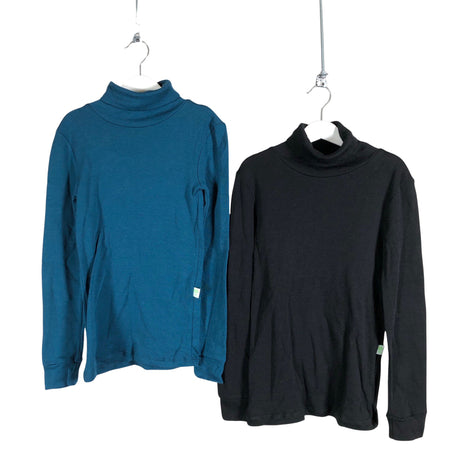 Unisex Green rose - Thermal shirt, size 146 - 152 - Blue ()