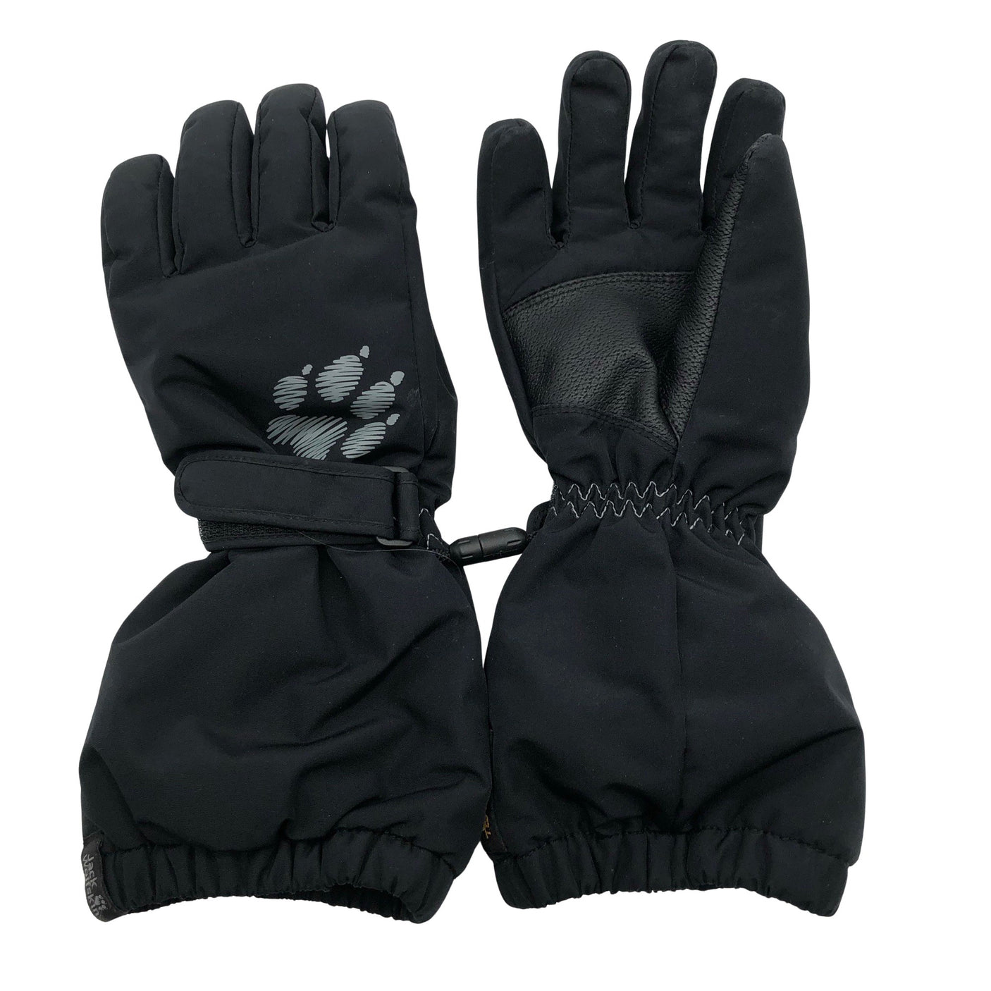 Unisex Jack Wolfskin - Winter gloves, size 8 - 12 vuotta - Black (1)