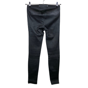 Unisex Helmut Lang - Leather pants, size 34 - Black (2)