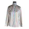 Unisex Lands' End - Collared shirt, size 36 - White ()