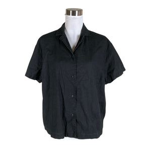 Unisex Urban Classics - Short-sleeved blouse, size 40 - Black (1)