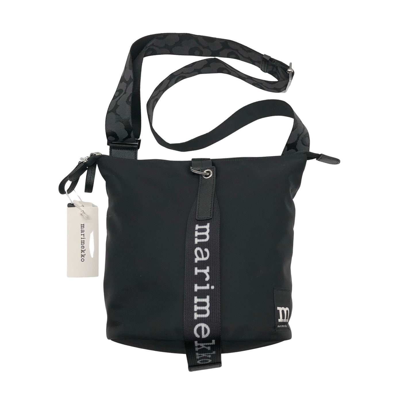 Unisex Marimekko - Shoulder bag, size Midi - Black (1)