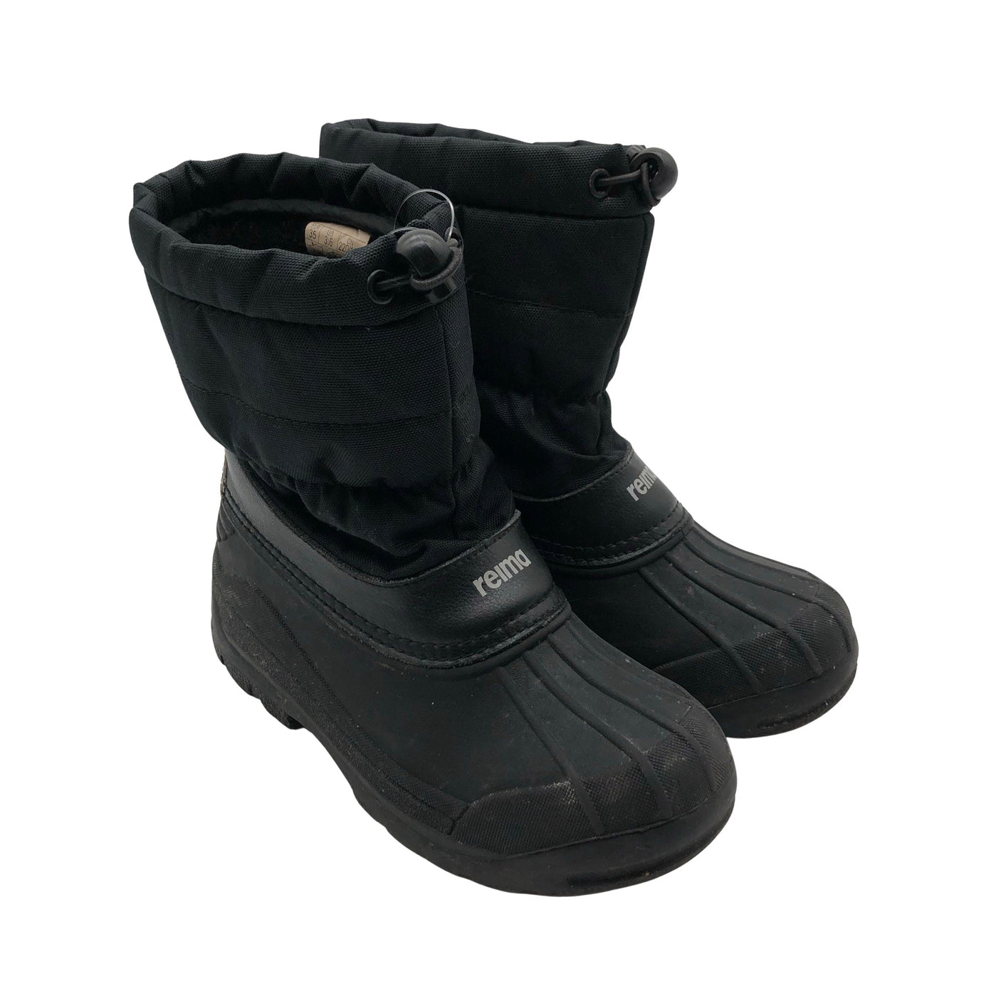 Unisex Reima - Winter shoes, size 35 - Black (2)