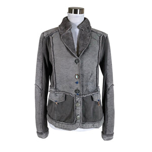 Unisex Elisa Cavaletti - Sweat jacket, size 40 - Gray (1)