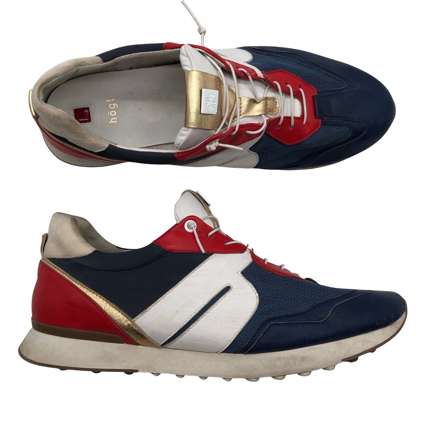 Unisex Högl - Casual sneakers, size 42 - Blue (1)