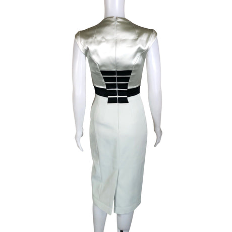 Unisex Karen Millen - Sheath dress, size 34 - Gray (2)