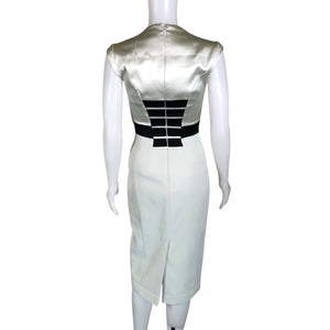 Unisex Karen Millen - Sheath dress, size 34 - Gray (2)