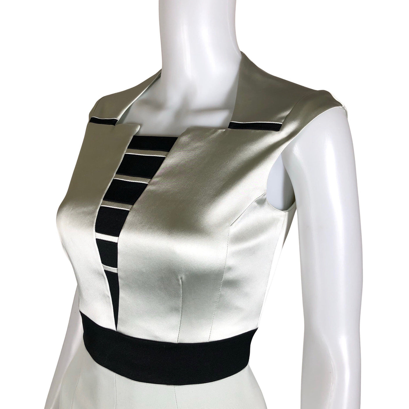 Unisex Karen Millen - Sheath dress, size 34 - Gray (3)