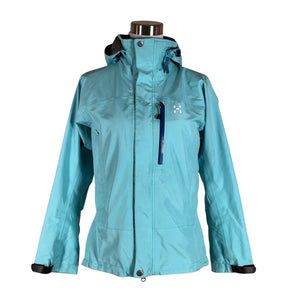 Unisex Haglöfs - Outdoor jacket, size 34 - Turquoise (1)