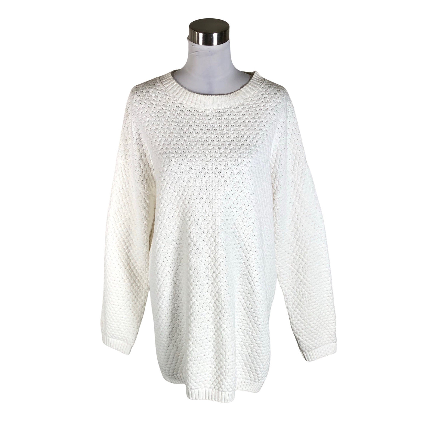 Unisex Nanso - Knit tunic, size 40 - White (1)
