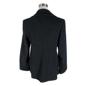 Unisex Your Face - Wool coat, size 38 - Black (2)