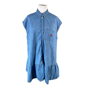 Unisex Tommy Jeans (Tommy Hilfiger) - Denim dress, size 48 - Blue (1)