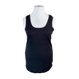 Unisex Part two - Tricot tank top, size 44 - Black (1)