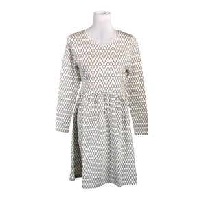 Unisex NOSH - Tricot dress, size 36 - White (1)