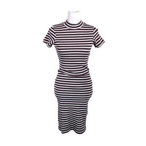 Unisex NOSH - Tricot dress, size 36 - Wine red (1)