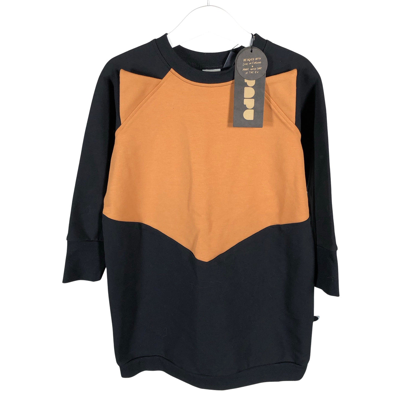 Unisex Papu - Tricot dress, size 98 - 104 - Black (1)