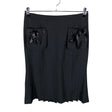 Unisex Muotikuu - Fabric skirt, size 36 - Black ()