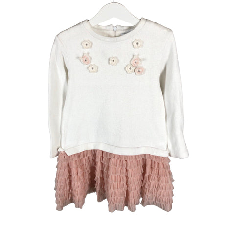 Unisex Mayoral - Knit dress, size 110 - 116 - White ()