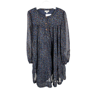 Unisex POMPdeLUX - Schiffon dress, size 134 - 140 - Blue (1)