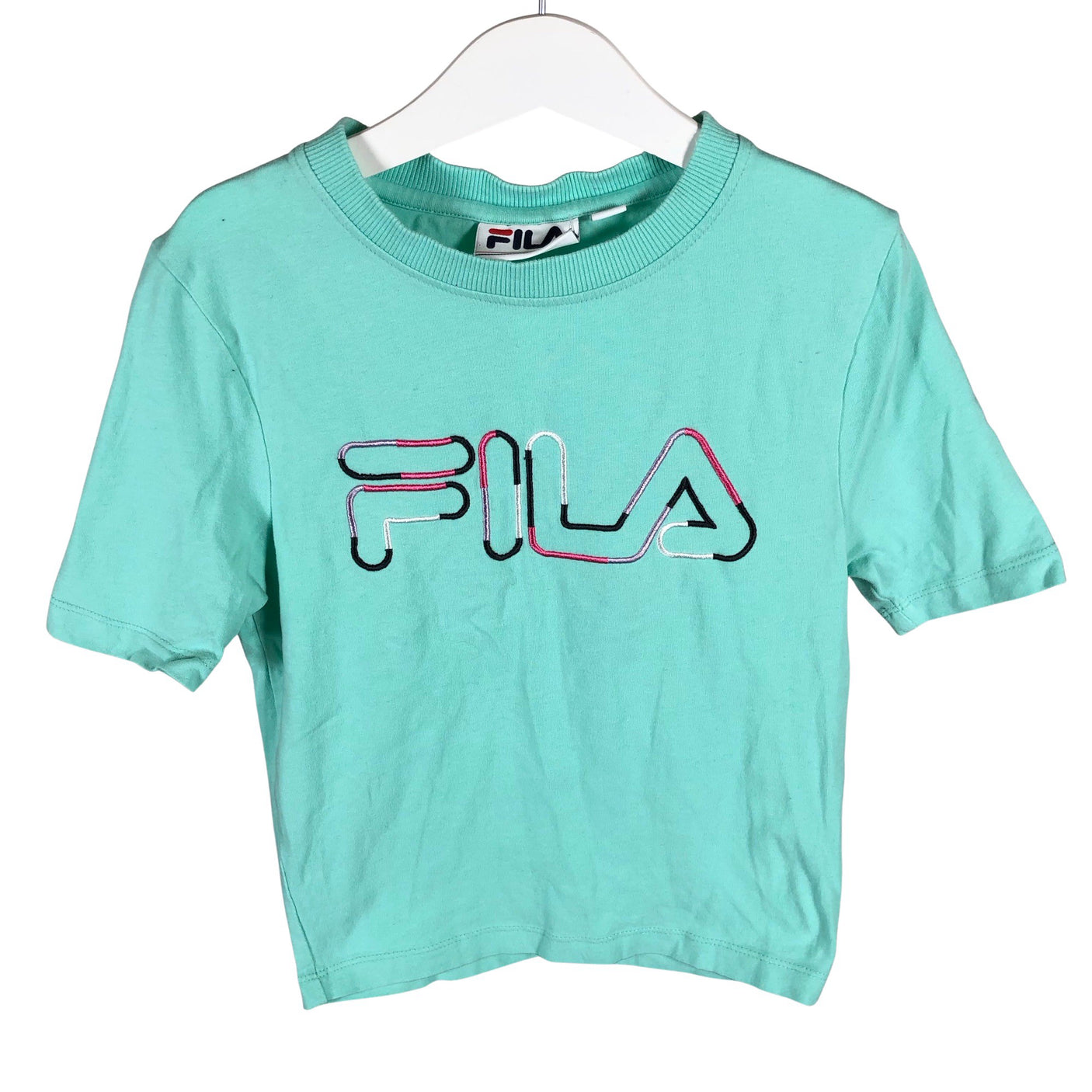 Unisex Fila - T-shirt, size 116 - 122 - Turquoise (1)