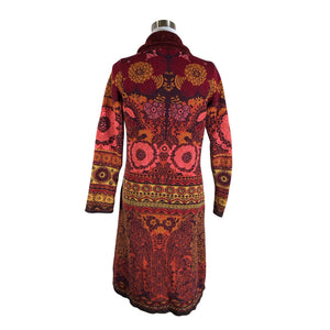 Unisex Kooi Knitwear - Cardigan, size 36 - Wine red (2)