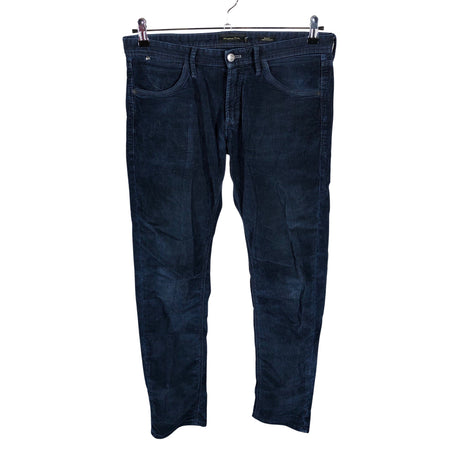 Unisex Massimo Dutti - Velvet pants, size M - Blue ()